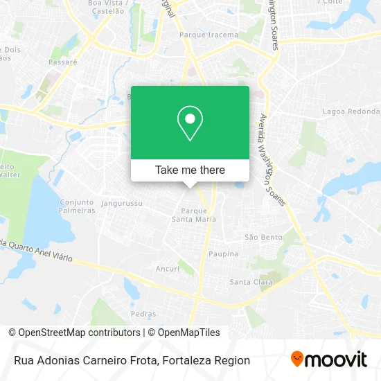 Rua Adonias Carneiro Frota map