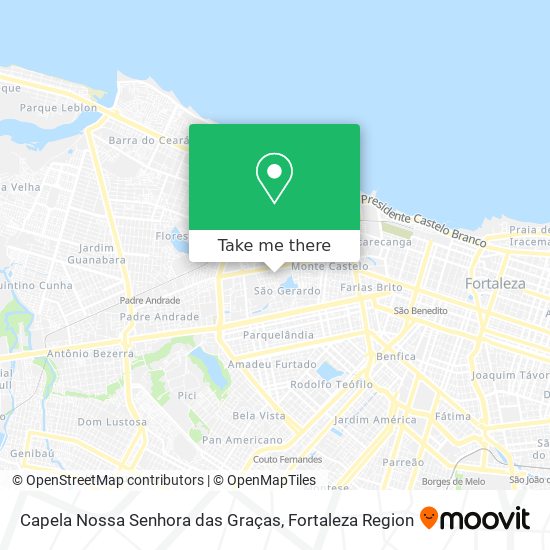 Capela Nossa Senhora das Graças map