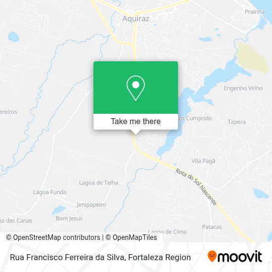 Rua Francisco Ferreira da Silva map