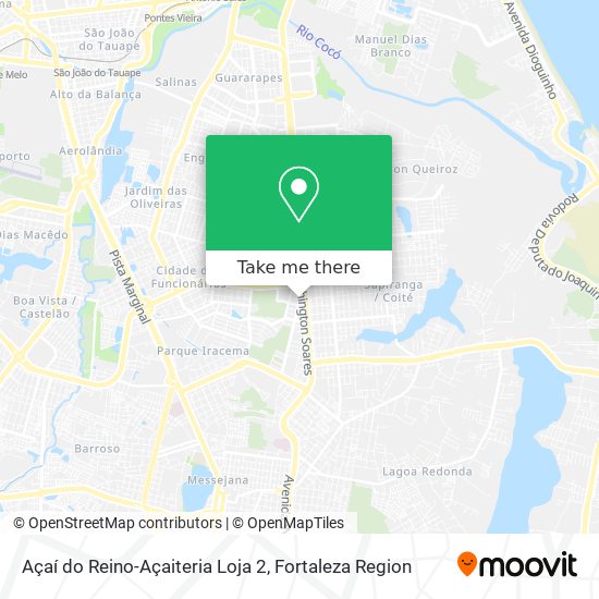 Açaí do Reino-Açaiteria Loja 2 map