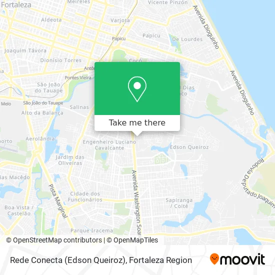 Rede Conecta (Edson Queiroz) map
