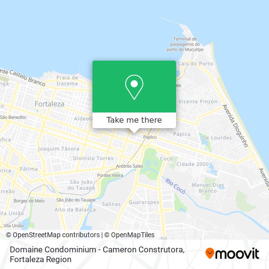 Domaine Condominium - Cameron Construtora map
