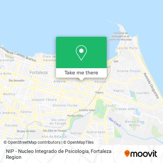 NIP - Nucleo Integrado de Psicologia map