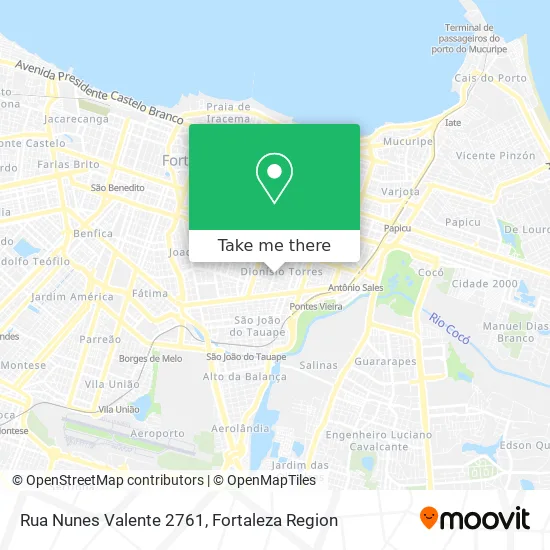 Rua Nunes Valente 2761 map