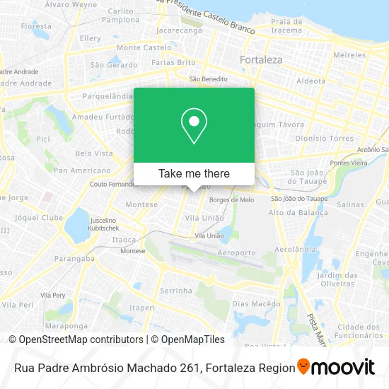 Rua Padre Ambrósio Machado 261 map