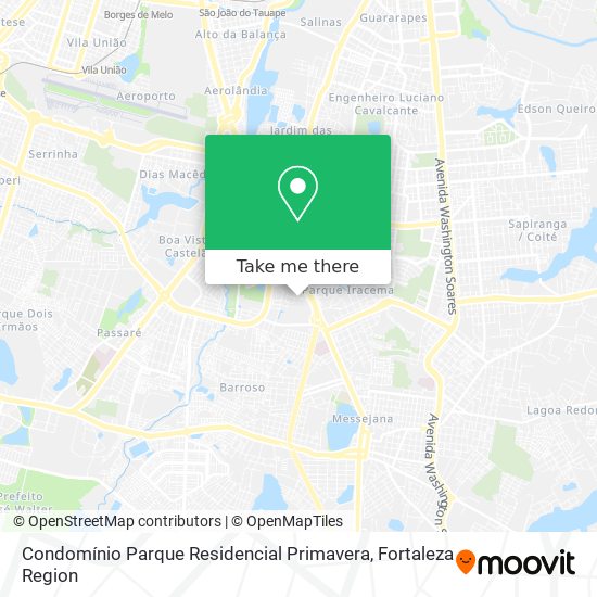 Condomínio Parque Residencial Primavera map