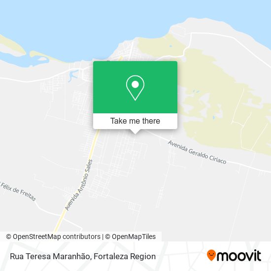 Rua Teresa Maranhão map