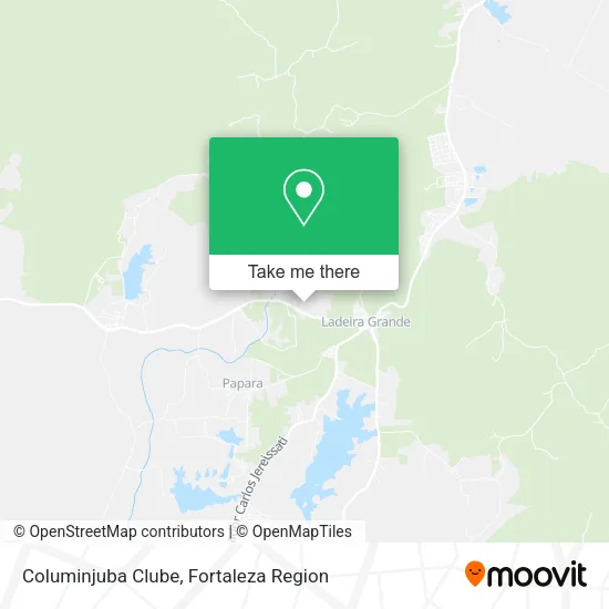 Columinjuba Clube map