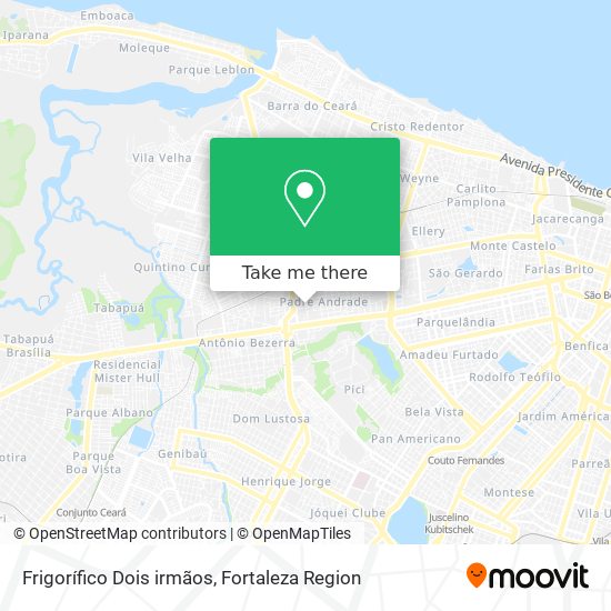 Frigorífico Dois irmãos map