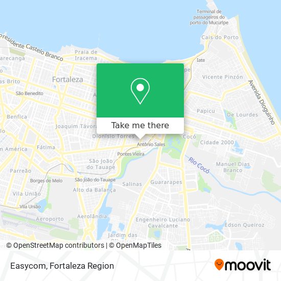 Easycom map