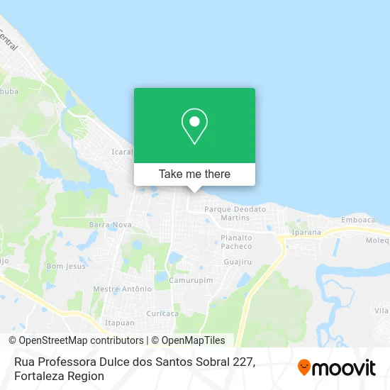 Rua Professora Dulce dos Santos Sobral 227 map
