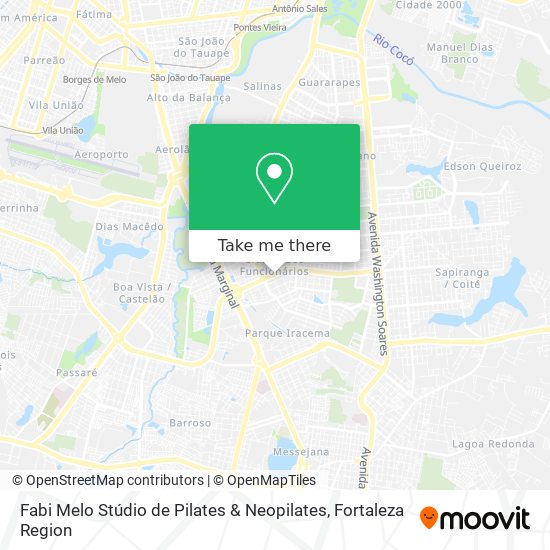 Fabi Melo Stúdio de Pilates & Neopilates map