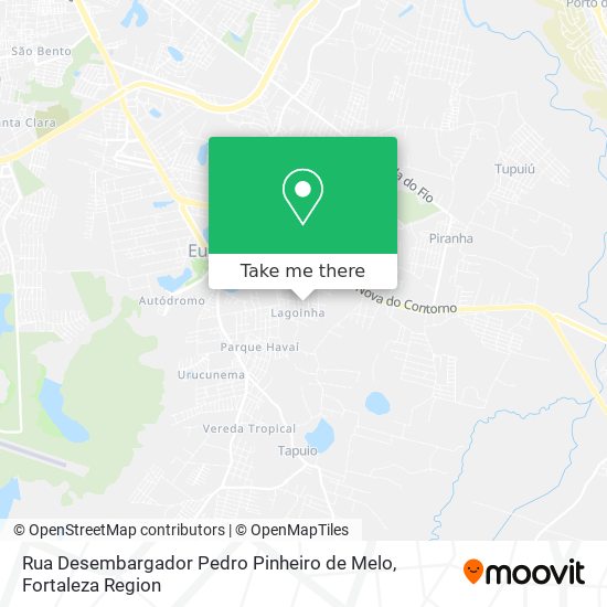 Rua Desembargador Pedro Pinheiro de Melo map
