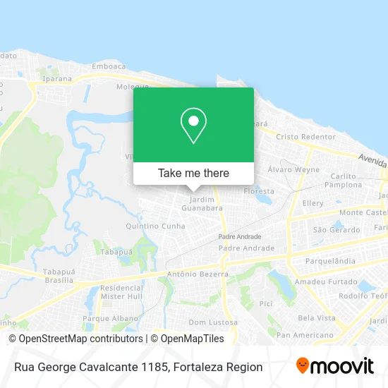 Rua George Cavalcante 1185 map