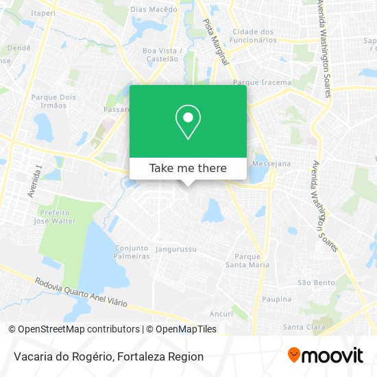 Vacaria do Rogério map