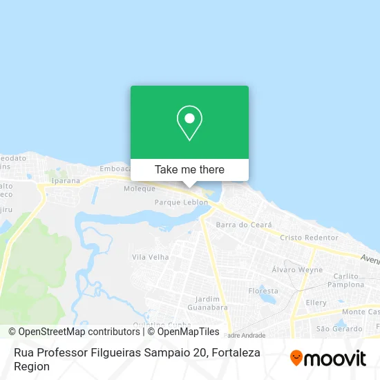Rua Professor Filgueiras Sampaio 20 map