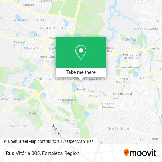 Rua Vitória 805 map