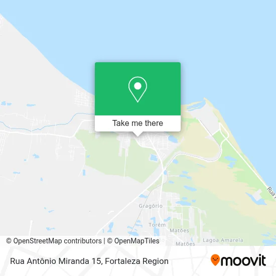 Rua Antônio Miranda 15 map