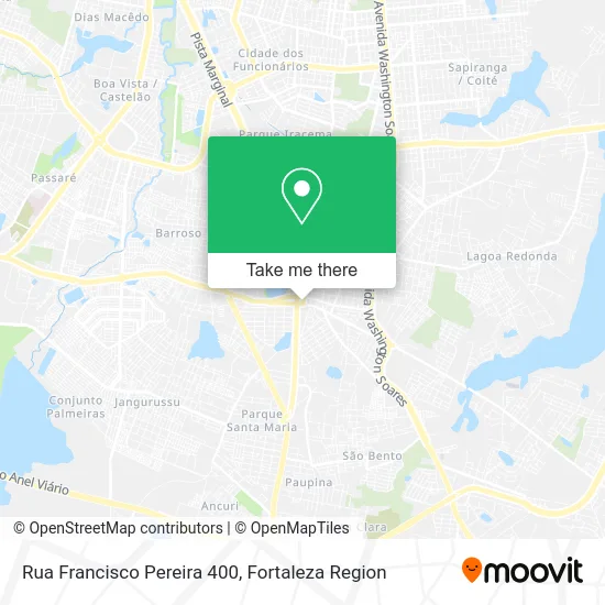 Rua Francisco Pereira 400 map