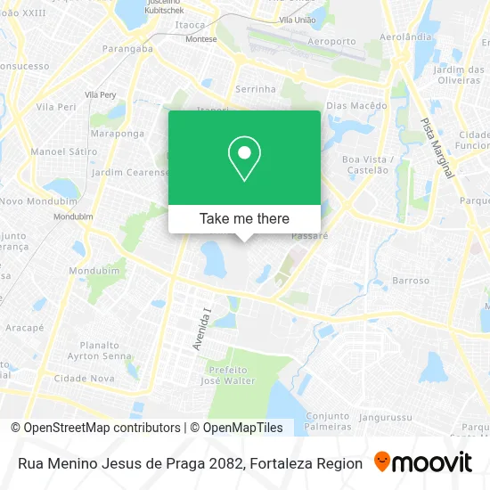 Rua Menino Jesus de Praga 2082 map