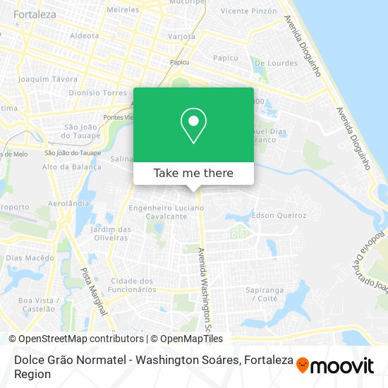 Dolce Grão Normatel - Washington Soáres map
