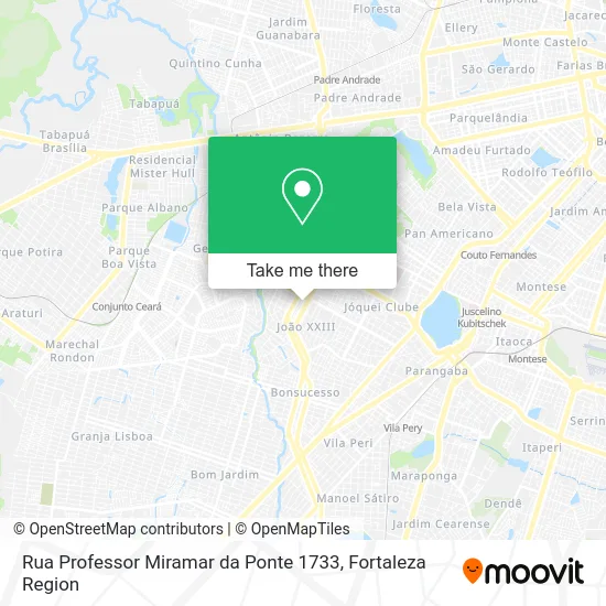 Rua Professor Miramar da Ponte 1733 map