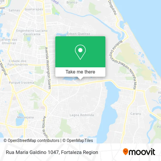 Rua Maria Galdino 1047 map