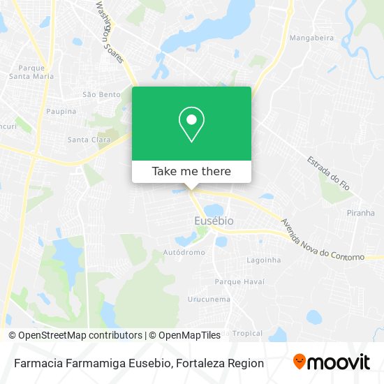Farmacia Farmamiga Eusebio map