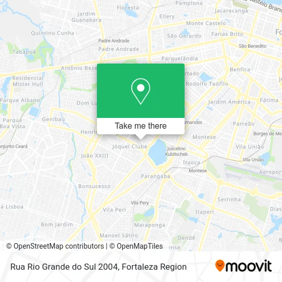 Rua Rio Grande do Sul 2004 map