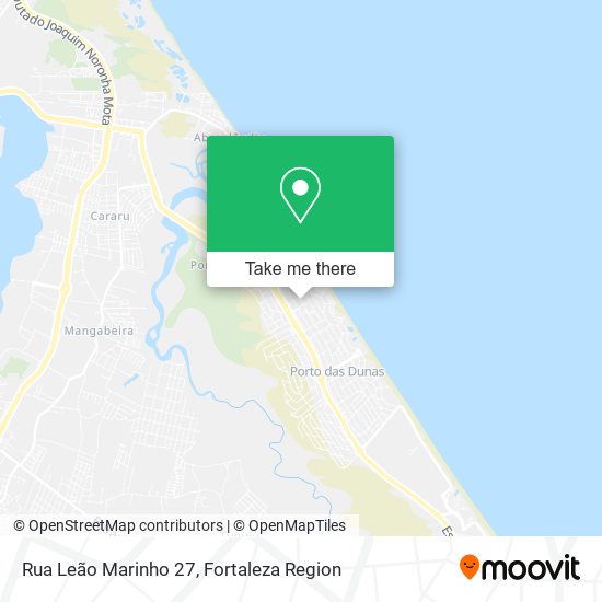 Rua Leão Marinho 27 map