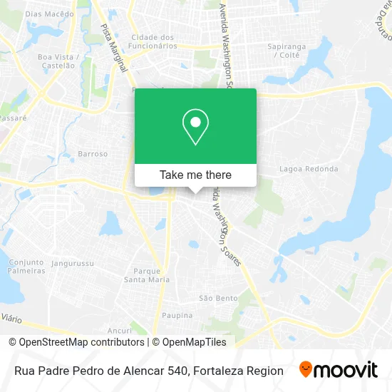 Rua Padre Pedro de Alencar 540 map