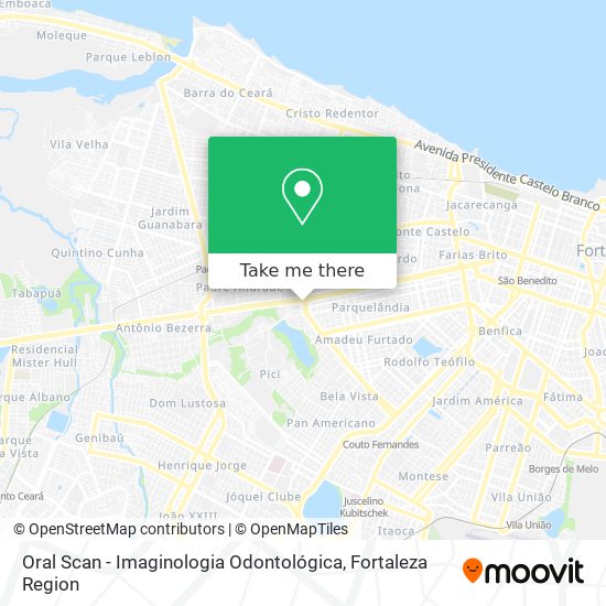 Oral Scan - Imaginologia Odontológica map