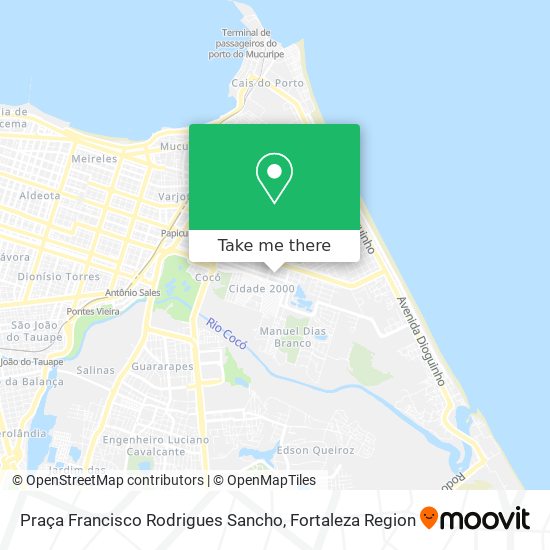 Praça Francisco Rodrigues Sancho map