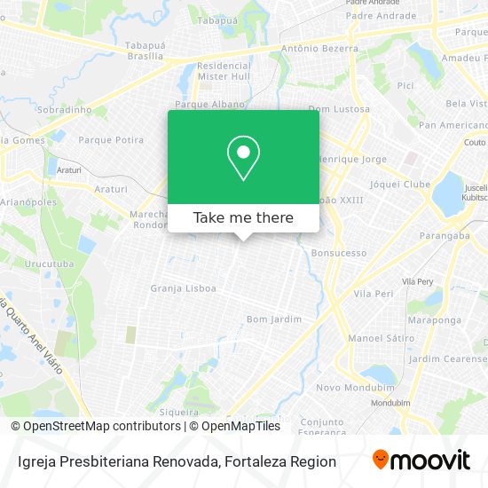 Igreja Presbiteriana Renovada map