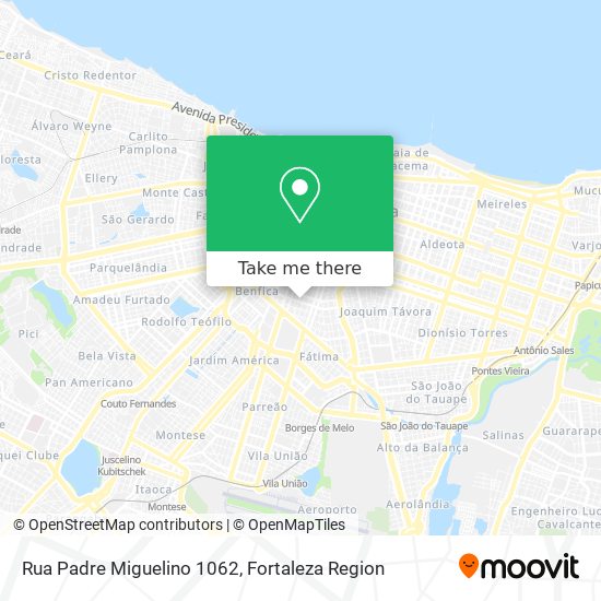 Rua Padre Miguelino 1062 map