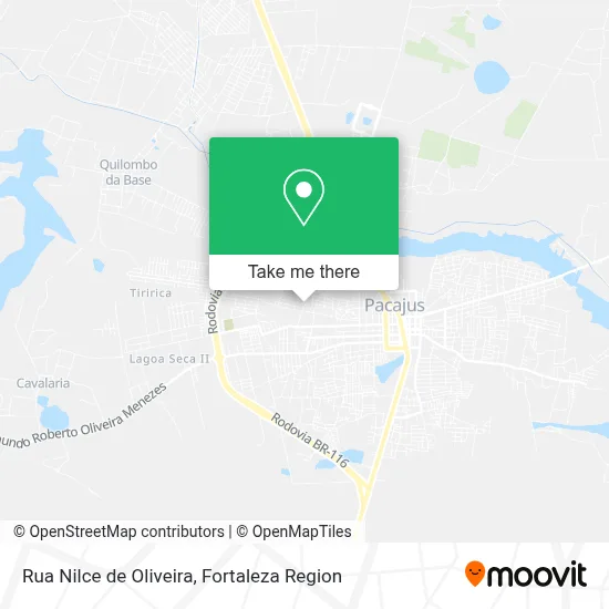 Rua Nilce de Oliveira map