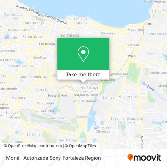 Moriá - Autorizada Sony map