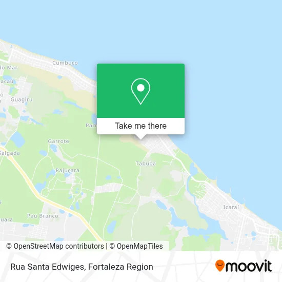 Rua Santa Edwiges map