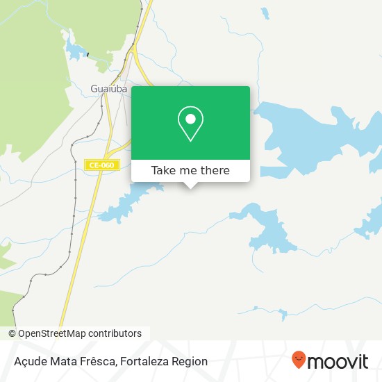 Açude Mata Frêsca map