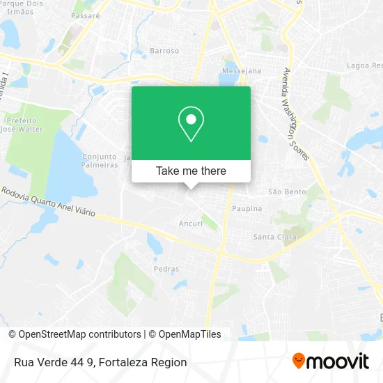 Rua Verde 44 9 map