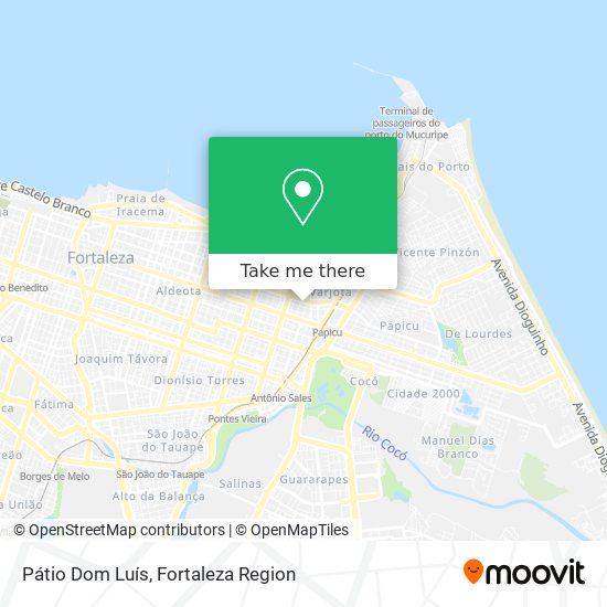 Pátio Dom Luís map