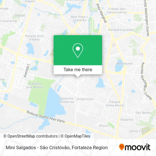 Mini Salgados - São Cristóvão map