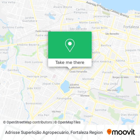 Adrisse Superlojão Agropecuário map