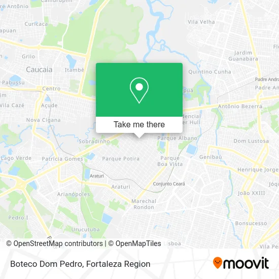 Boteco Dom Pedro map