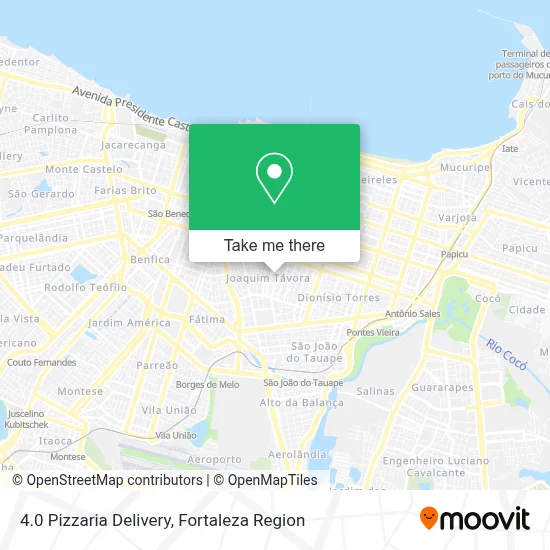 4.0 Pizzaria Delivery map