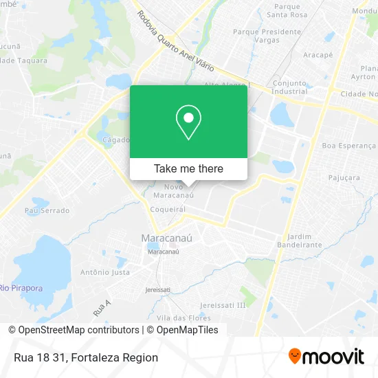 Rua 18 31 map