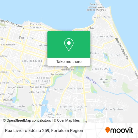 Rua Livreiro Edésio 259 map