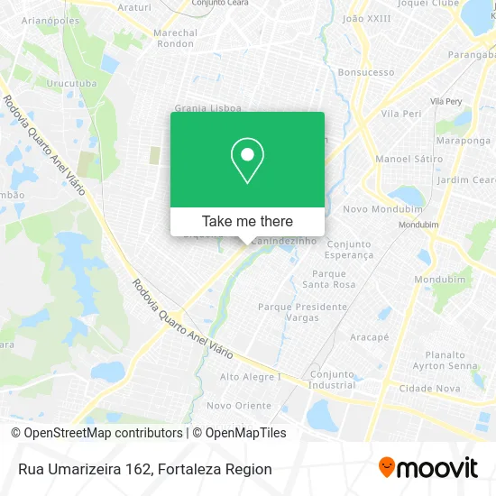 Rua Umarizeira 162 map