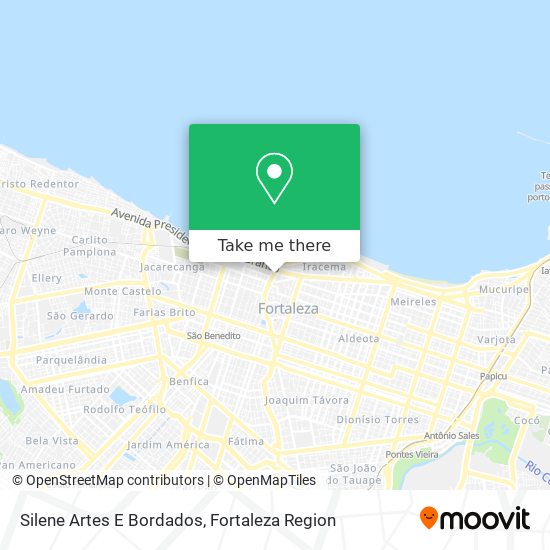 Silene Artes E Bordados map