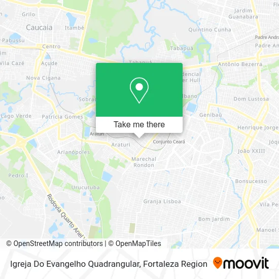 Igreja Do Evangelho Quadrangular map